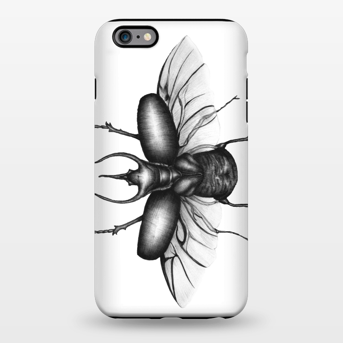 iPhone 6/6s plus StrongFit Beetle Wings by ECMazur 