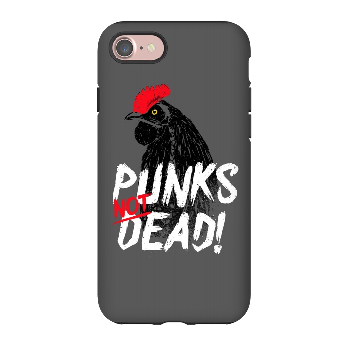 iPhone 7 StrongFit Punks not dead! by Mitxel Gonzalez
