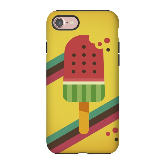 iPhone 7 StrongFit Hot & Fresh Watermelon Ice Pop by Dellán