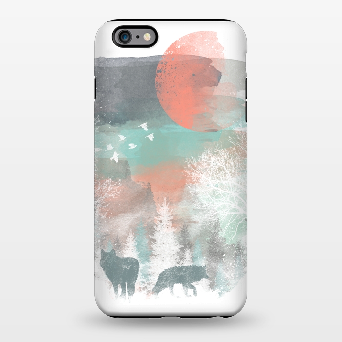iPhone 6/6s plus StrongFit Winter Paint by Elizabeth Dioquinto