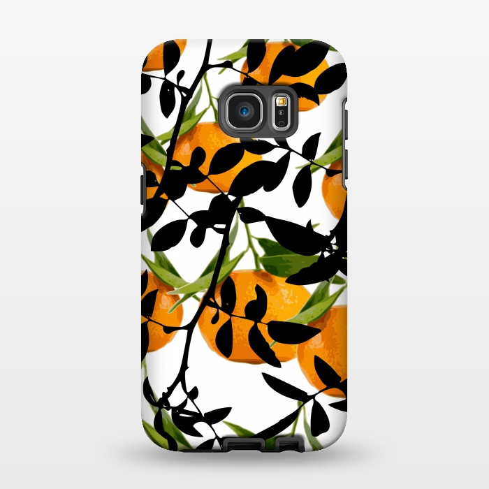 Galaxy S7 EDGE StrongFit Hiding Oranges by Zala Farah