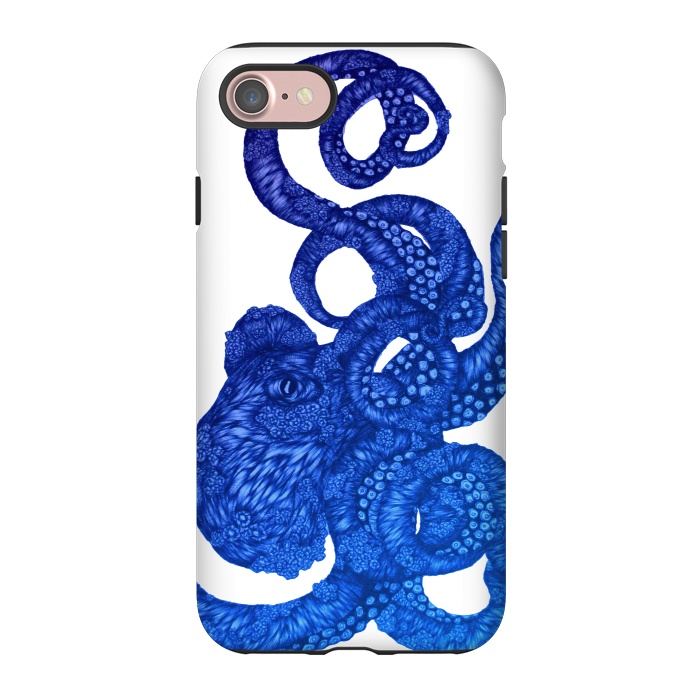 iPhone 7 StrongFit Ombre Octopus by ECMazur 