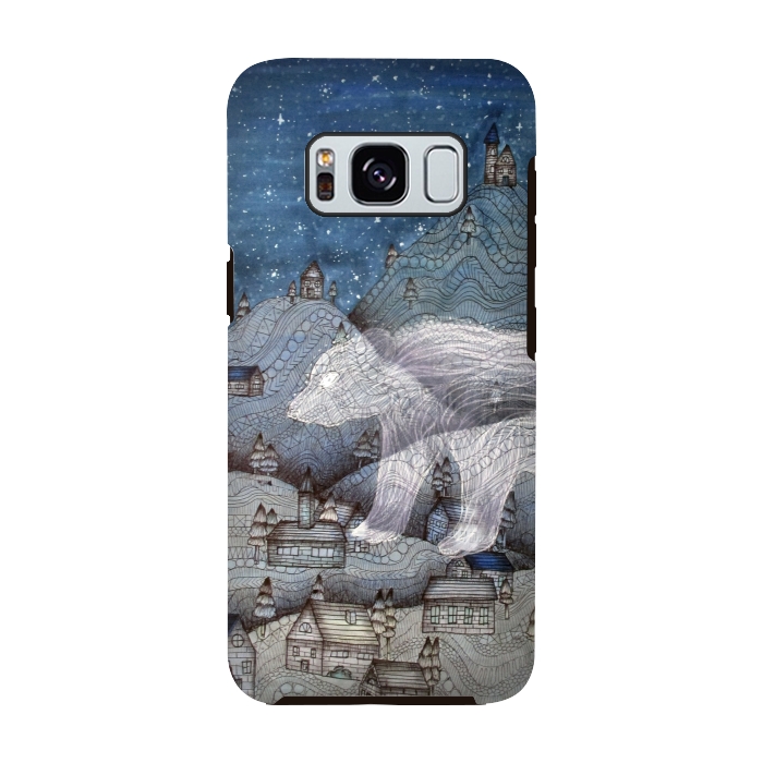 Galaxy S8 StrongFit I Protect this Place II | The Bear by ECMazur 
