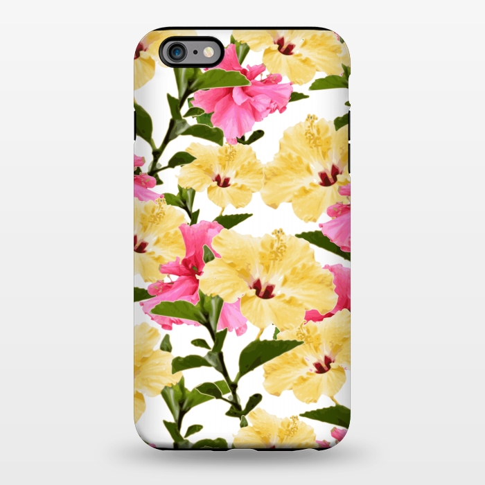 iPhone 6/6s plus StrongFit Lush Hibiscus by Zala Farah