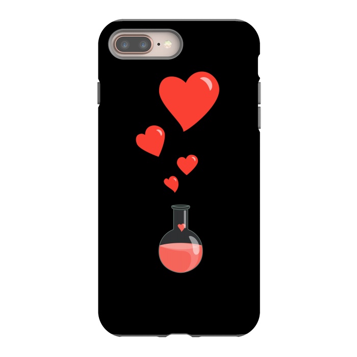iPhone 7 plus StrongFit Flask Of Hearts Love Chemistry by Boriana Giormova