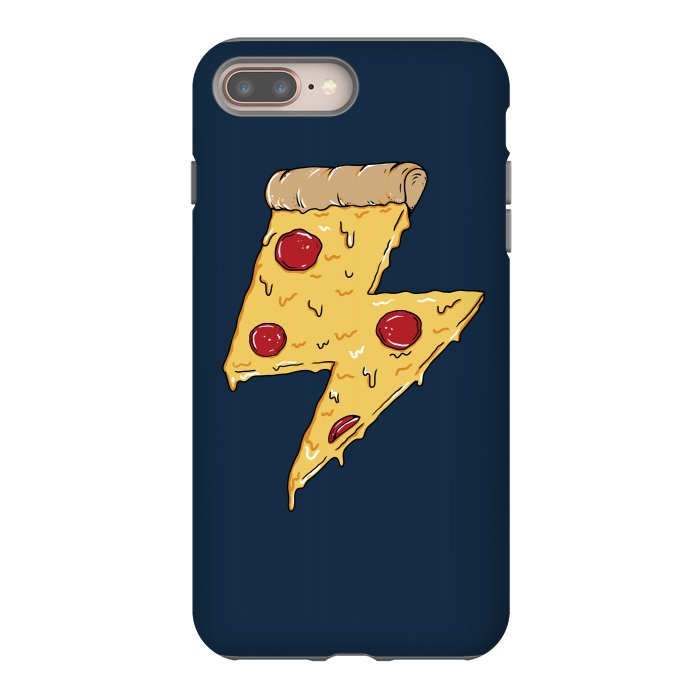 iPhone 7 plus StrongFit Pizza Power by Coffee Man