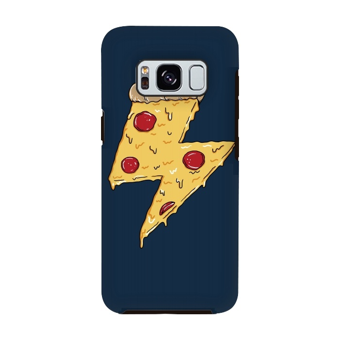 Galaxy S8 StrongFit Pizza Power by Coffee Man