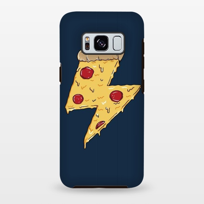 Galaxy S8 plus StrongFit Pizza Power by Coffee Man
