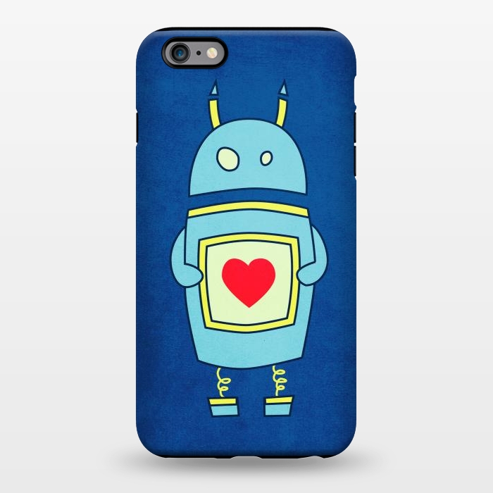 iPhone 6/6s plus StrongFit Clumsy Cute Robot With Heart by Boriana Giormova