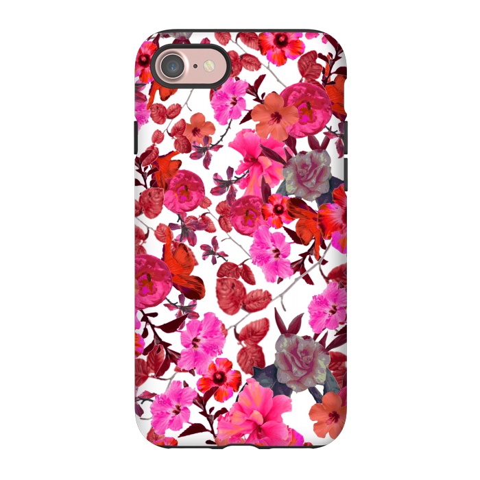 iPhone 7 StrongFit Zariya Flower Garden (Pink) by Zala Farah