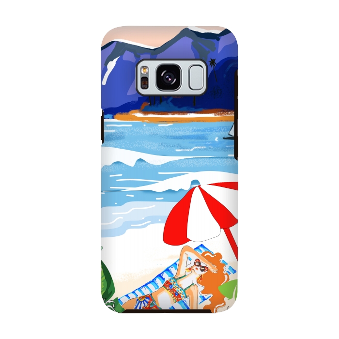 Galaxy S8 StrongFit Beach Holiday 3 by MUKTA LATA BARUA