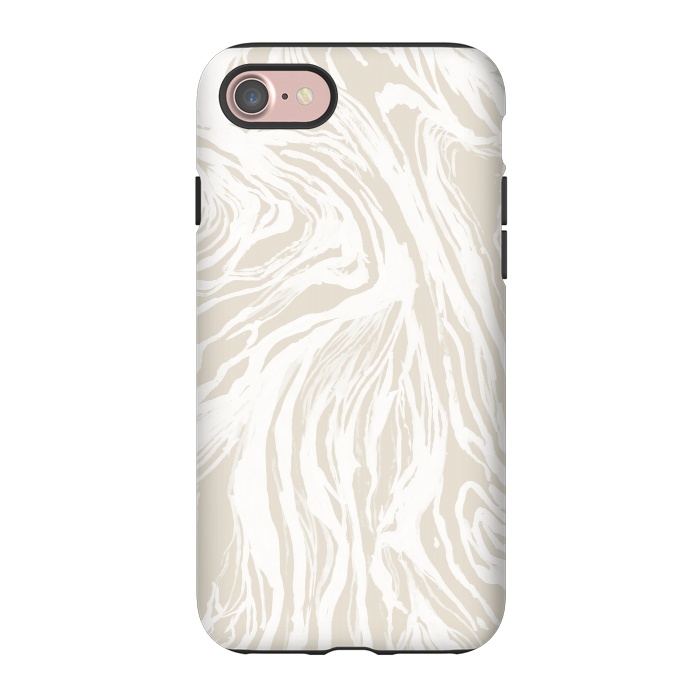 iPhone 7 StrongFit Nude Marble by Caitlin Workman