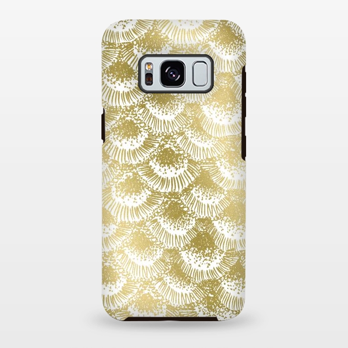 Galaxy S8 plus StrongFit Organic Burst Gold by Caitlin Workman