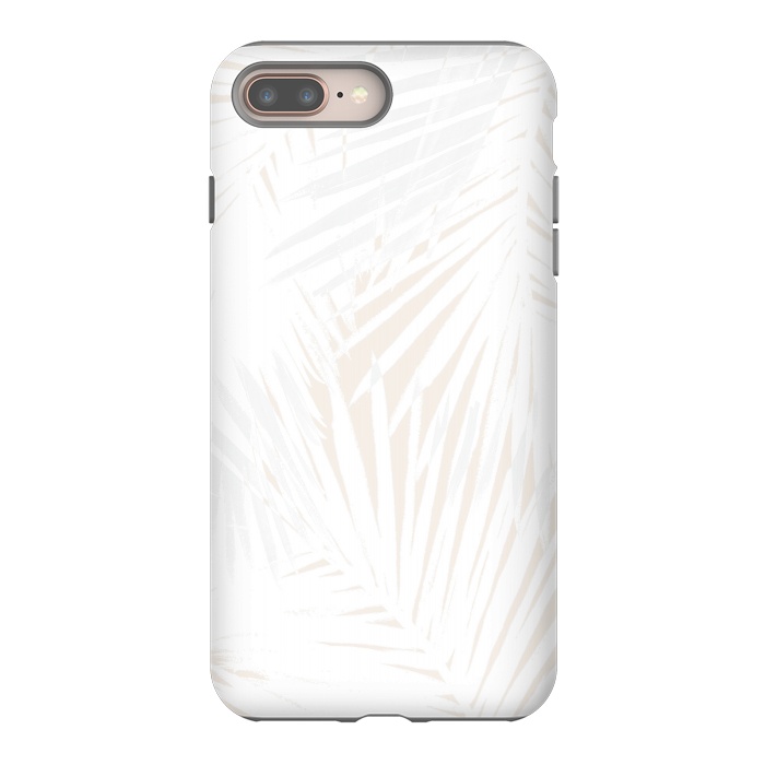iPhone 7 plus StrongFit Blush Palms by Caitlin Workman