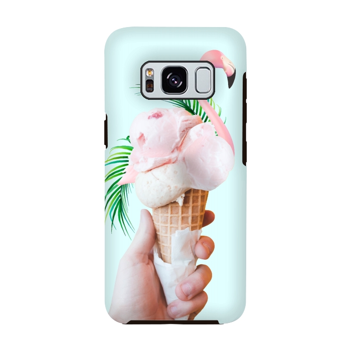 Galaxy S8 StrongFit Tropical Ice Cream by Uma Prabhakar Gokhale