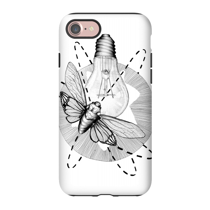 iPhone 7 StrongFit Moth to the Flame by ECMazur 