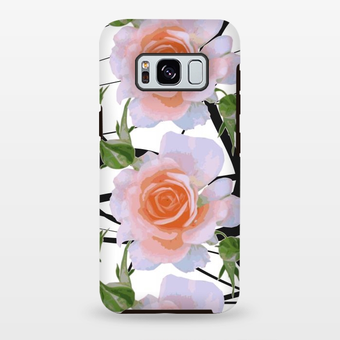 Galaxy S8 plus StrongFit Swiggles + Florals by Zala Farah