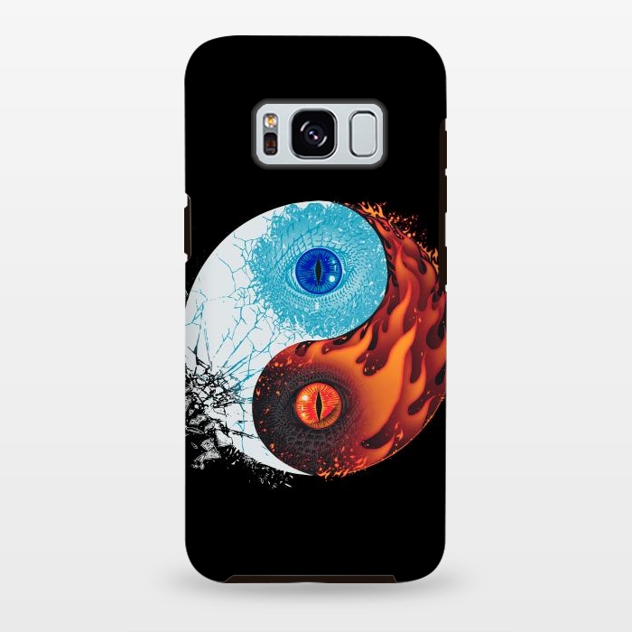 Galaxy S8 plus StrongFit Ice and Fire by Branko Ricov