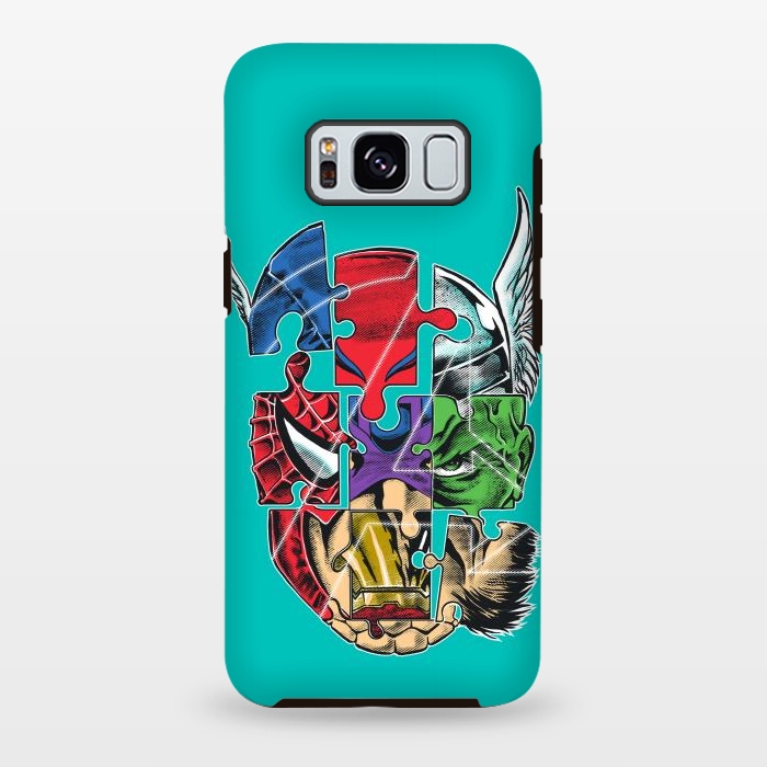 Galaxy S8 plus StrongFit Almighty Avenger by Branko Ricov