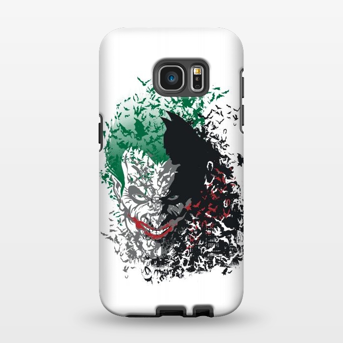 Galaxy S7 EDGE StrongFit Arkham Bats by Branko Ricov