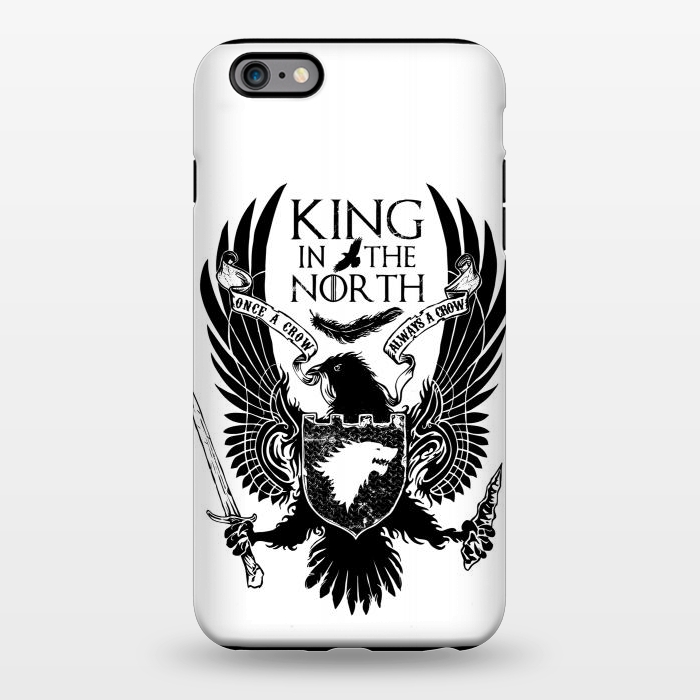 iPhone 6/6s plus StrongFit Crow in the North by Branko Ricov