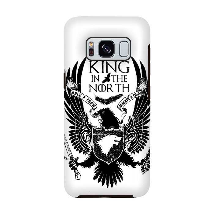 Galaxy S8 StrongFit Crow in the North by Branko Ricov