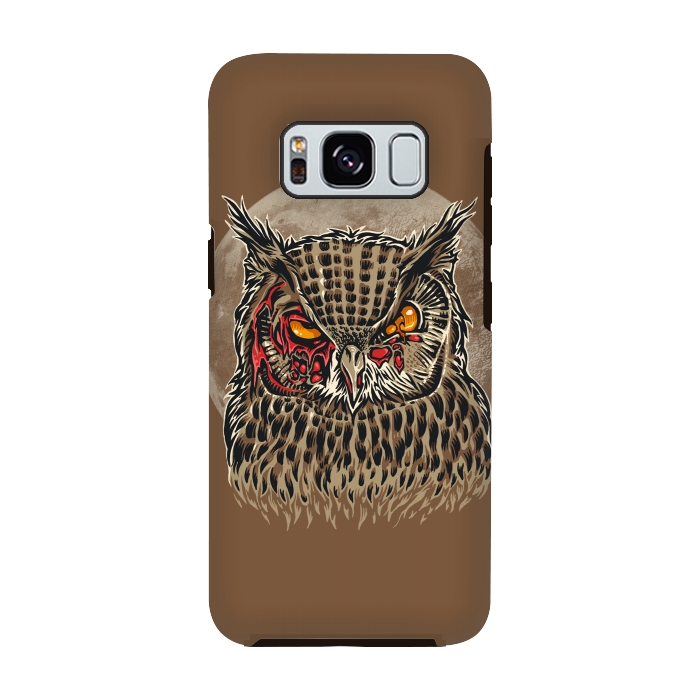 Galaxy S8 StrongFit Zombie Owl by Branko Ricov
