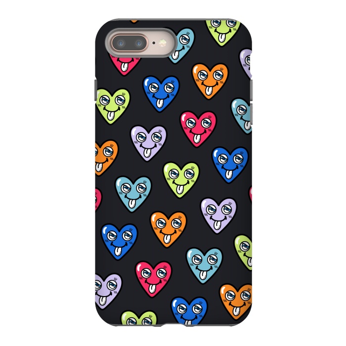 iPhone 7 plus StrongFit LOVE HEARTS by Michael Cheung