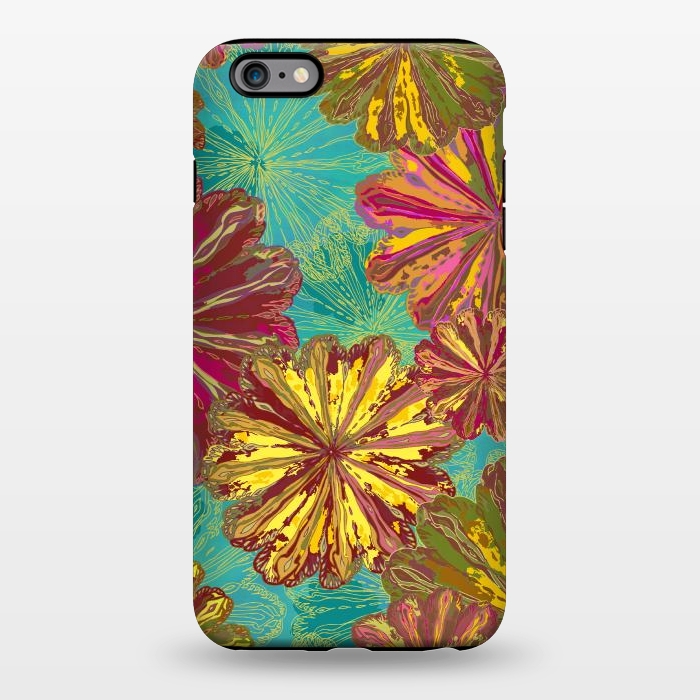 iPhone 6/6s plus StrongFit Poppytops by Lotti Brown