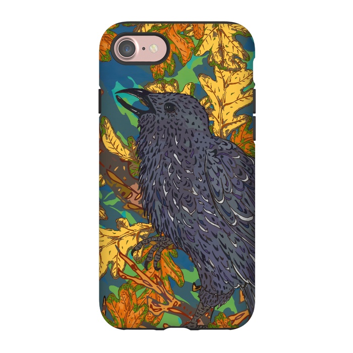 iPhone 7 StrongFit Raven and Oak by Lotti Brown