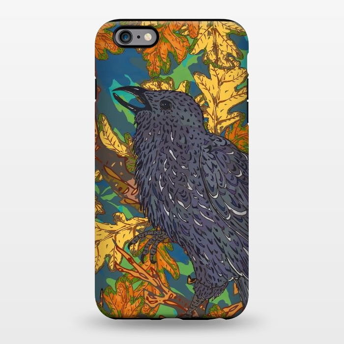 iPhone 6/6s plus StrongFit Raven and Oak by Lotti Brown