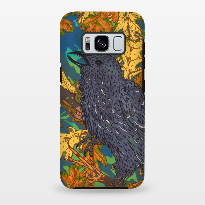 Galaxy S8 plus StrongFit Raven and Oak by Lotti Brown