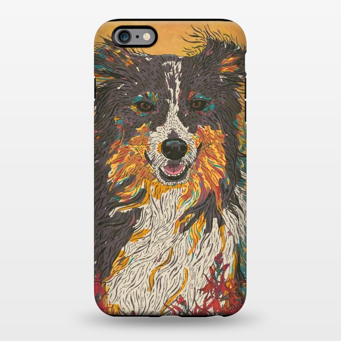 iPhone 6/6s plus StrongFit Border Collie by Lotti Brown
