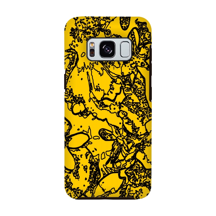 Galaxy S8 StrongFit Yellow Bumble by Zala Farah
