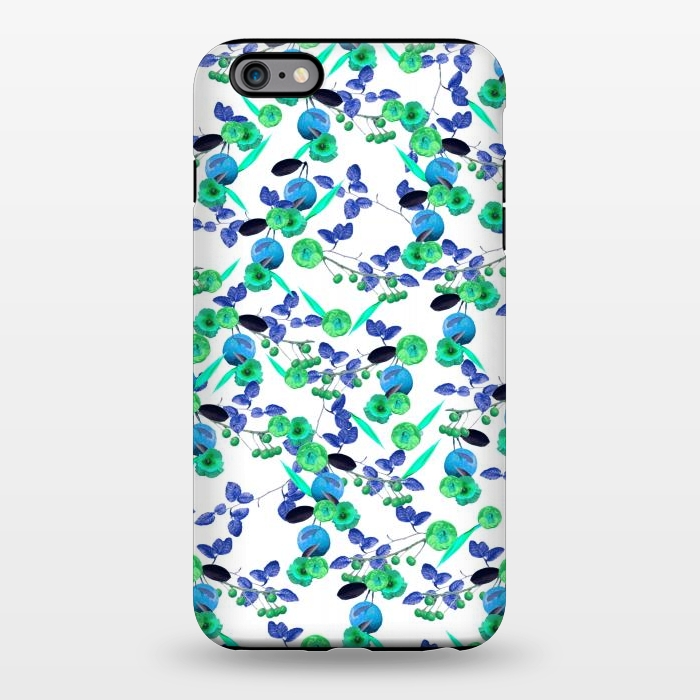 iPhone 6/6s plus StrongFit Fruity Floral (Green) by Zala Farah