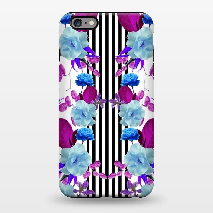 iPhone 6/6s plus StrongFit Spring Garden (Blue-Purple) by Zala Farah