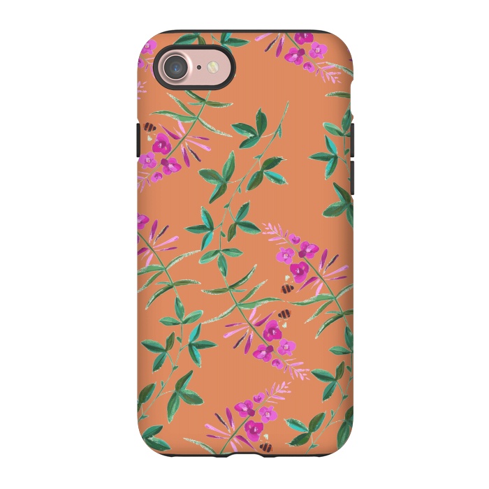 iPhone 7 StrongFit Floral Vines V2. by Zala Farah
