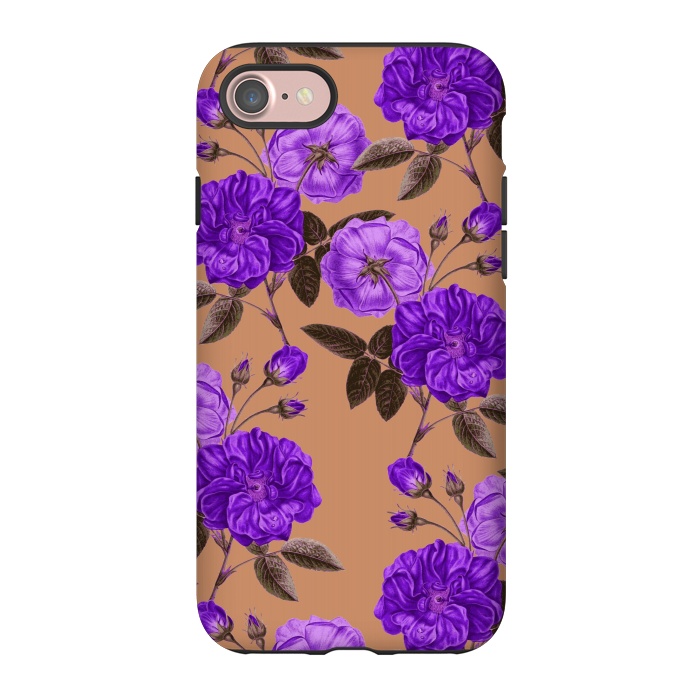 iPhone 7 StrongFit Rosie Purple Love by Zala Farah