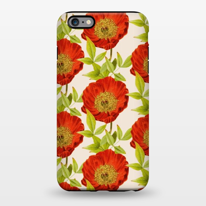 iPhone 6/6s plus StrongFit Poppy Love by Zala Farah