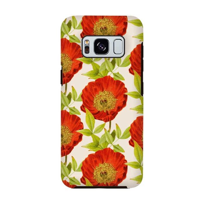 Galaxy S8 StrongFit Poppy Love by Zala Farah