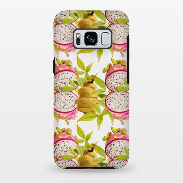 Galaxy S8 plus StrongFit Pear and Dragon Fruit by Zala Farah