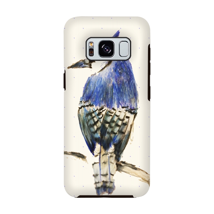 Galaxy S8 StrongFit Bluebird of Happiness by Bettie * Blue