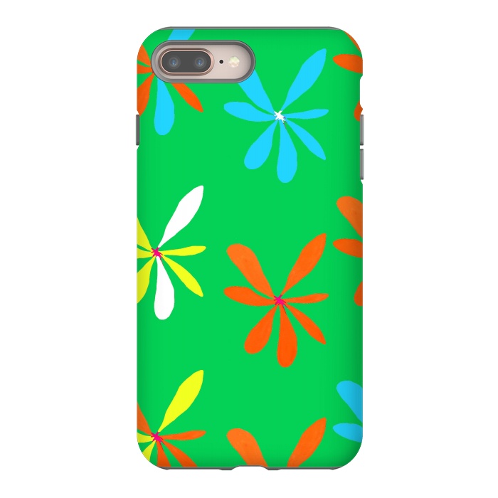 iPhone 7 plus StrongFit Groovy, Man! by Bettie * Blue