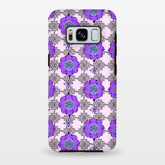 Galaxy S8 plus StrongFit Purple Shmurple by Bettie * Blue
