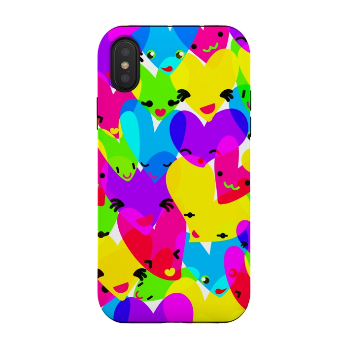 iPhone Xs / X StrongFit Sweet Hearts by MaJoBV