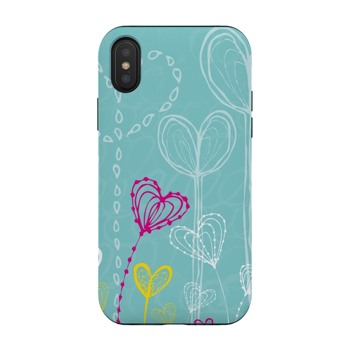 iPhone Xs / X StrongFit Love Garden by MaJoBV