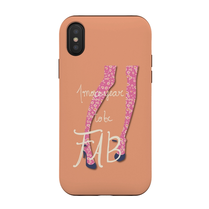 iPhone Xs / X StrongFit Fab by MaJoBV
