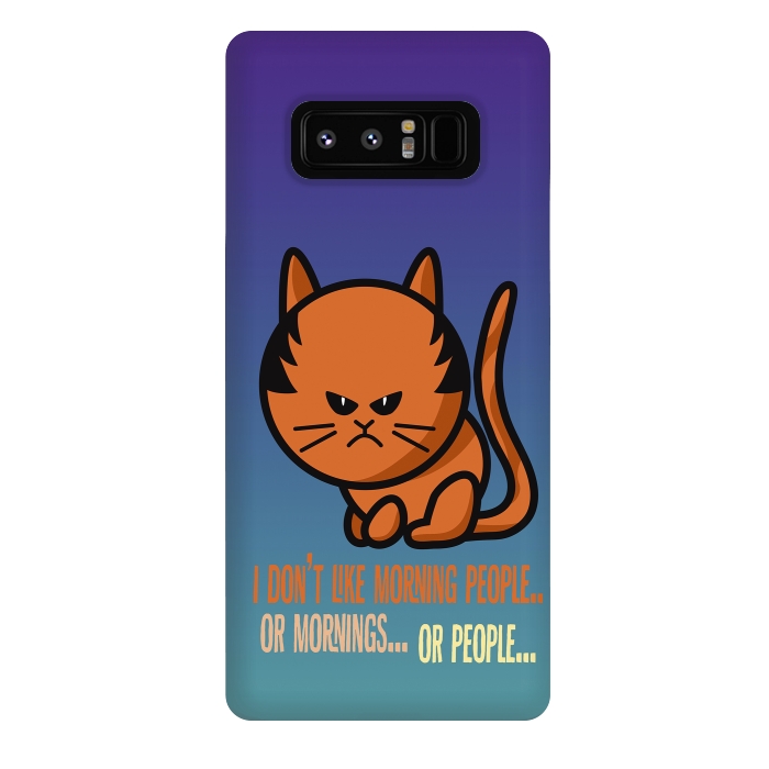 Galaxy Note 8 StrongFit Cat by Richard Eijkenbroek
