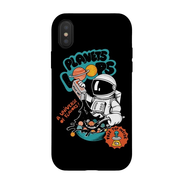 iPhone Xs / X StrongFit Planets loops by Coffee Man