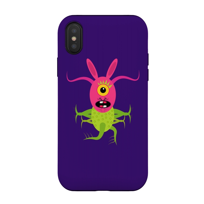 iPhone Xs / X StrongFit Rabitpink by Parag K